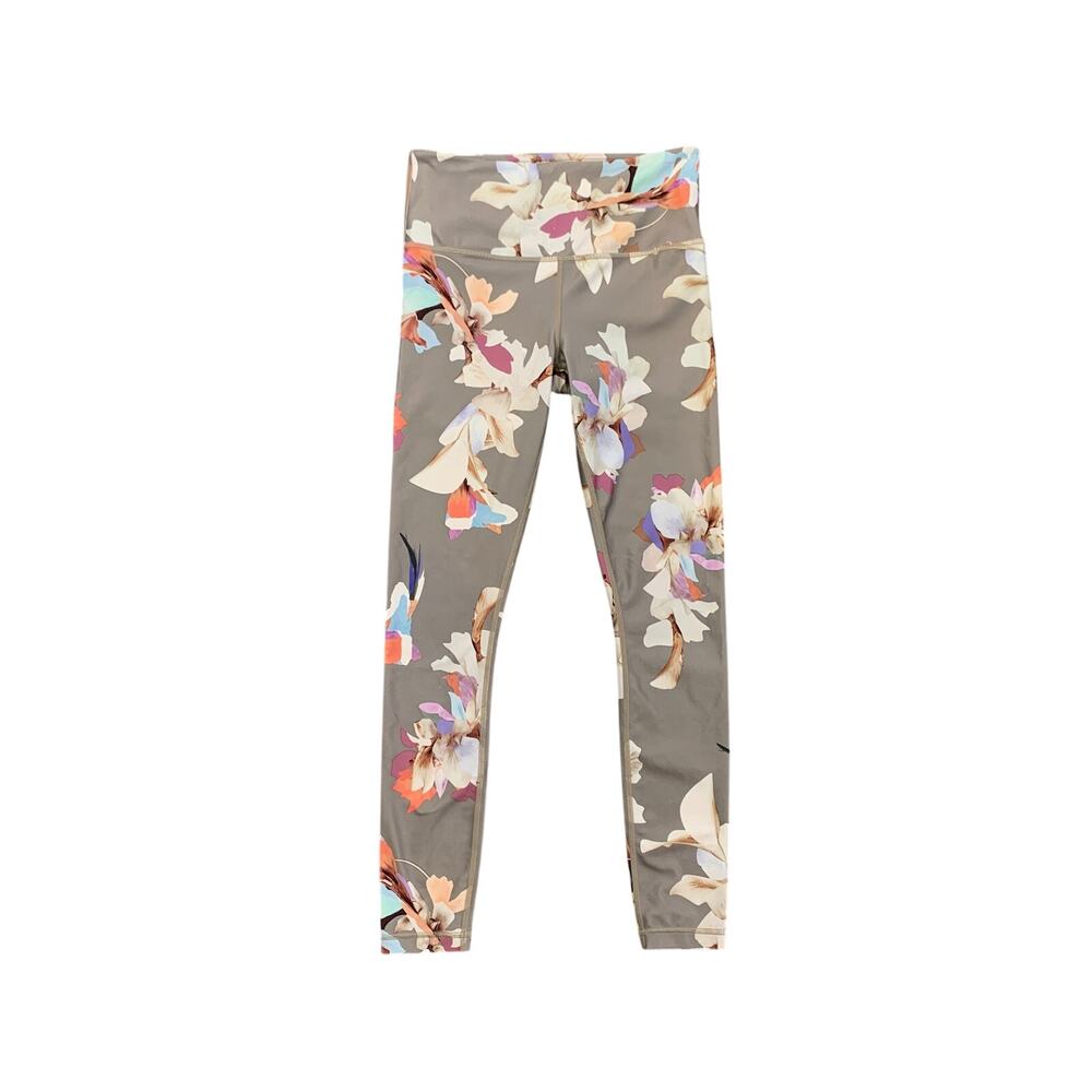 Athleta Leggings Womens XS Extra Small Dusty Gray Elation Paradise 7/8 Ankle